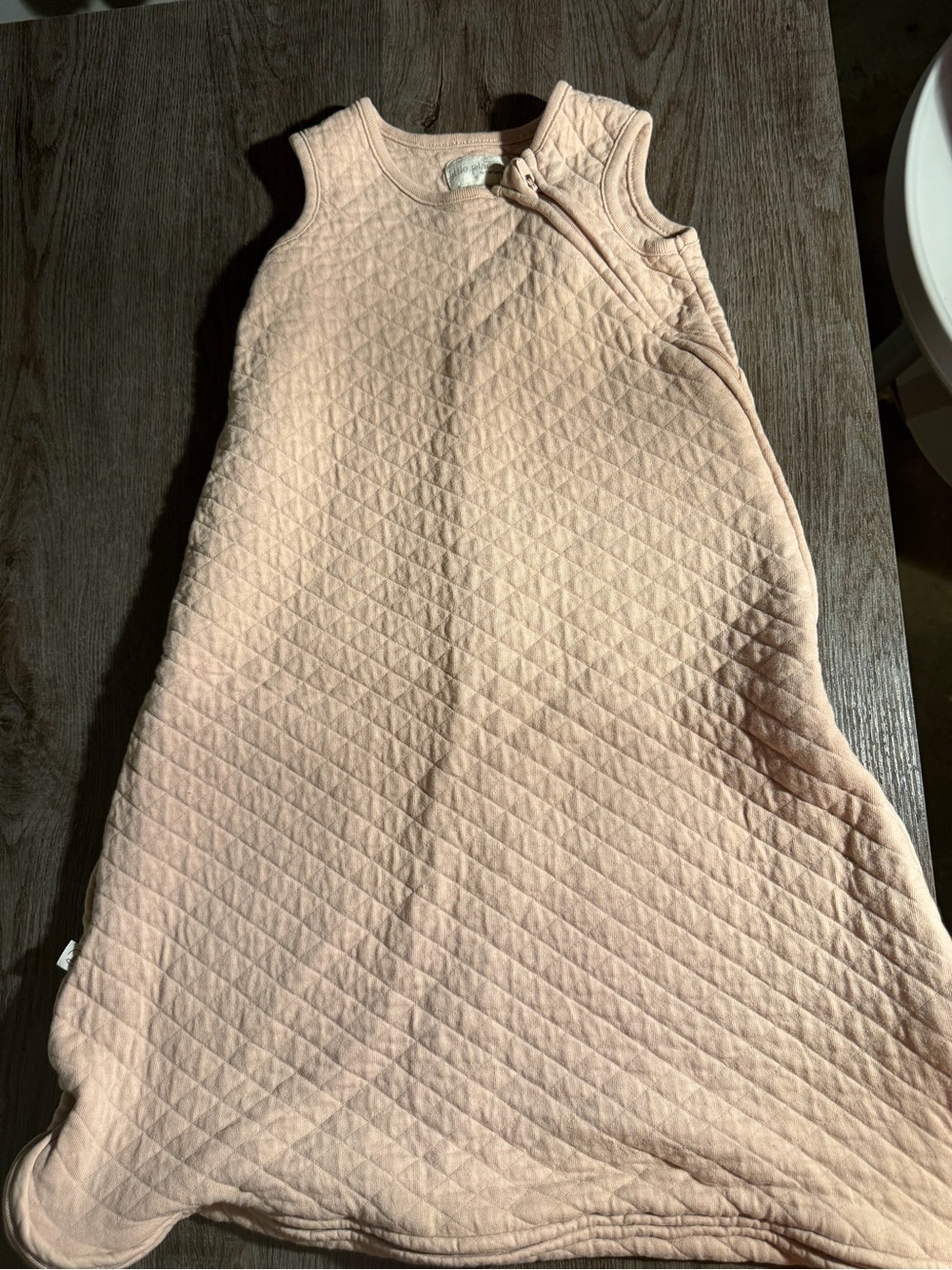 Carter's Little Planet Quilted Light Pink Sleeveless Sleep Sack